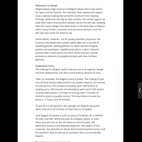 Vintage BOGNER Quilted Down Jacket with Real Fur Collar - Picture 16 of 16